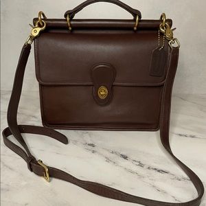 Vintage Coach Willis Bag # CP1-9927, Mahogany